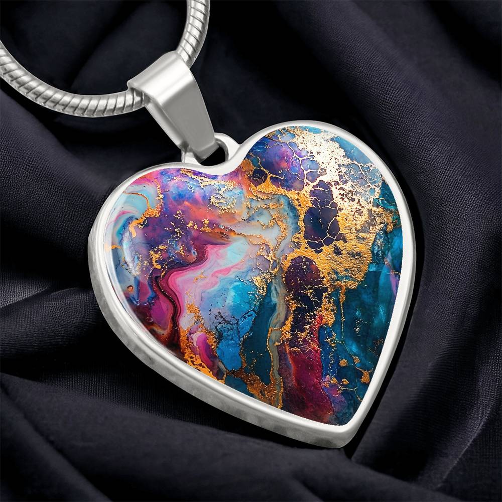 Cosmic Heart Necklace