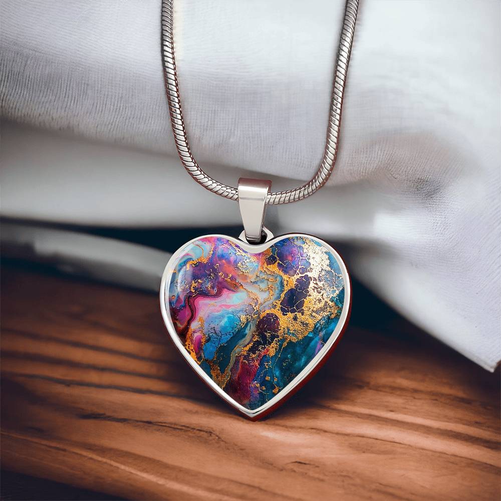 Cosmic Heart Necklace