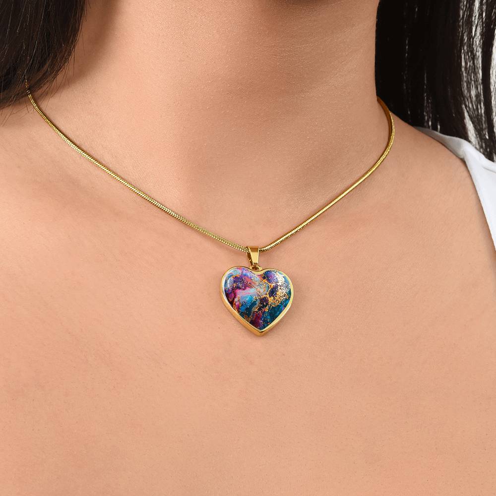 Cosmic Heart Necklace