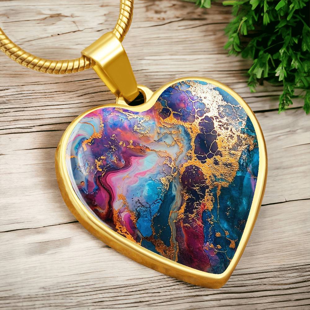 Cosmic Heart Necklace