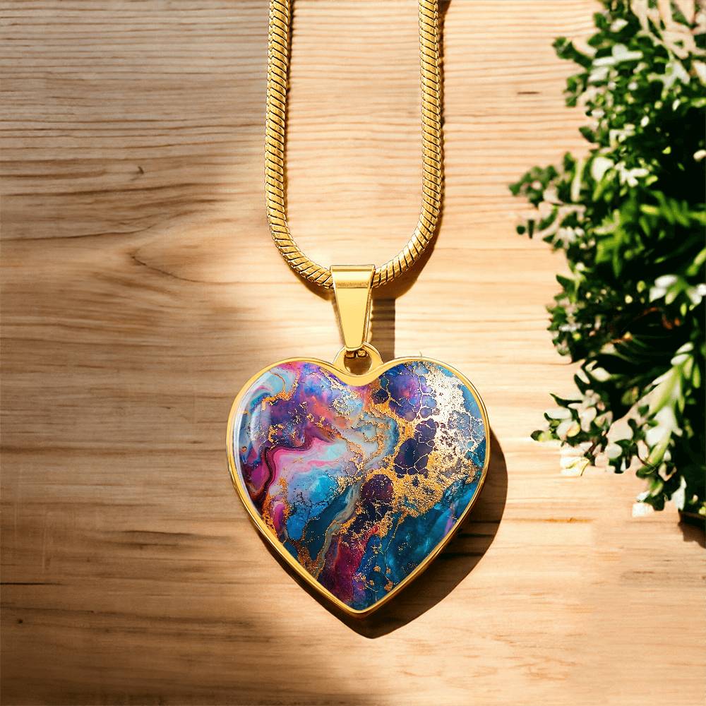 Cosmic Heart Necklace