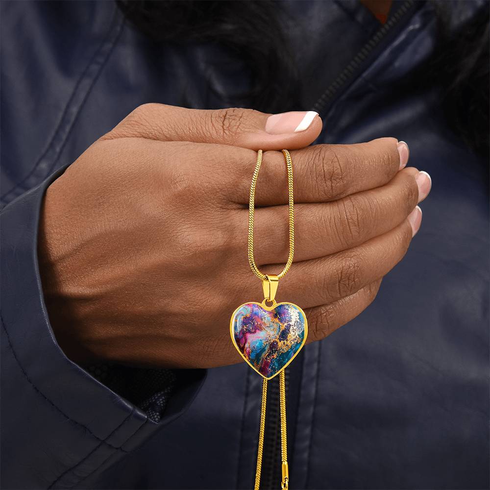 Cosmic Heart Necklace