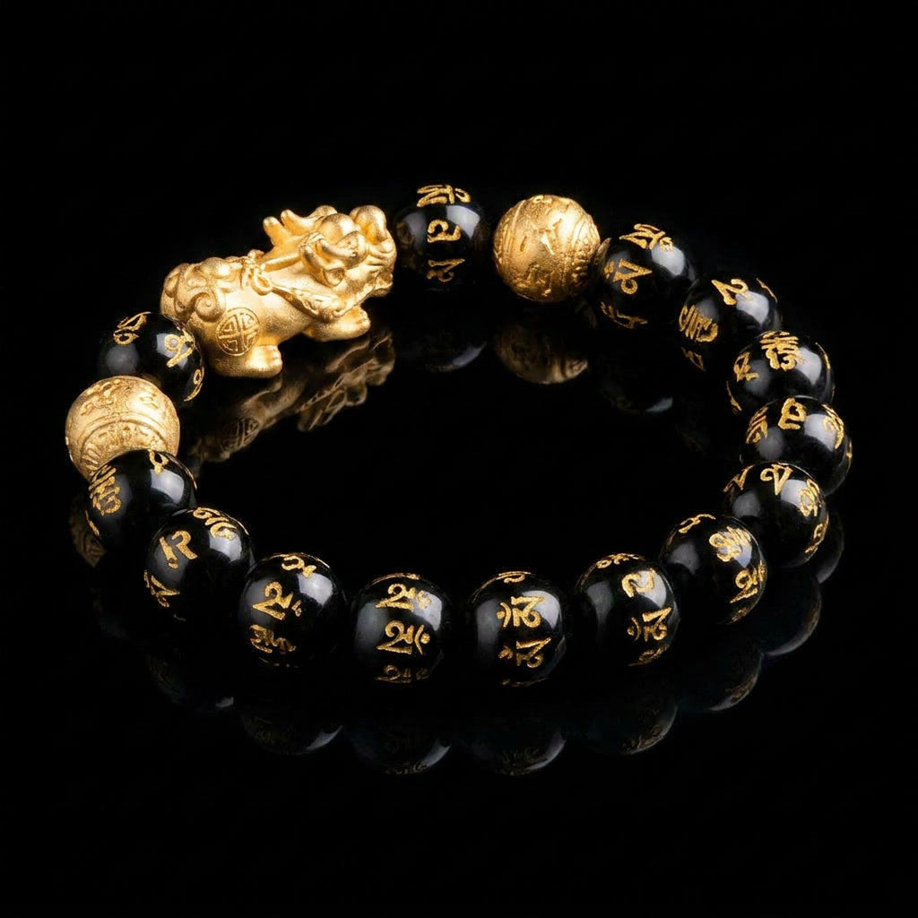 Feng Shui Pixiu bracelet side view