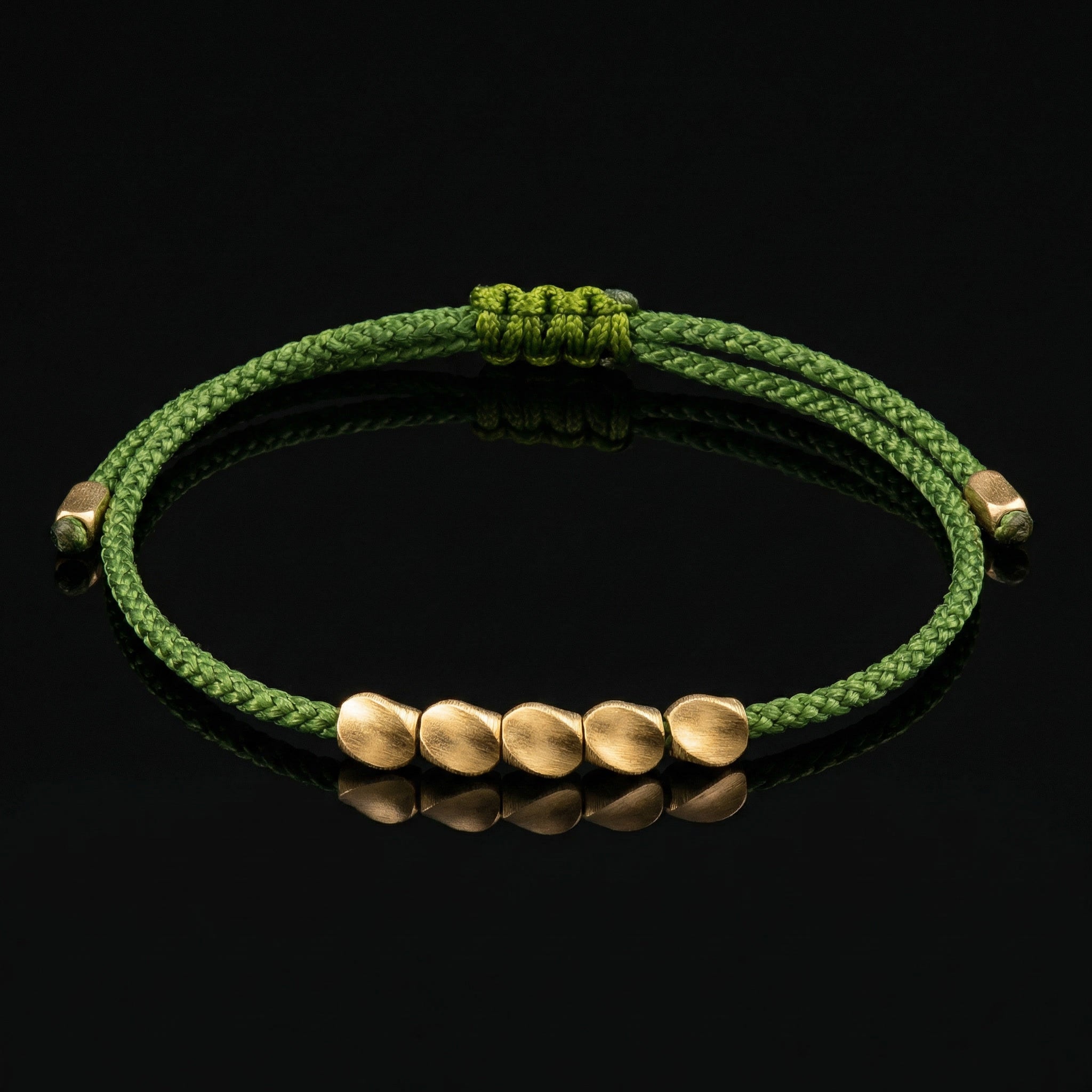 Brown Tibetan copper luck bracelet